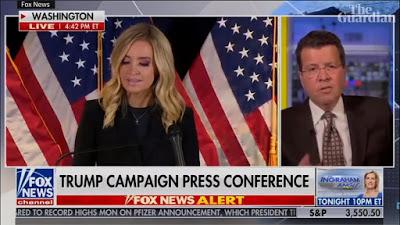 En medio del esperpento generalizado, Trump se resiste a irse de la Casa Blanca.