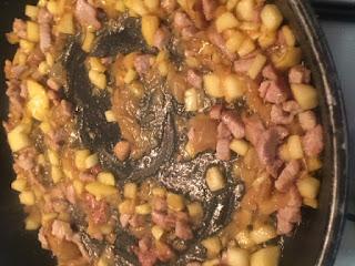 ARROZ CON SECRETO IBERICO Y MANZANA ARROZ CON SECRETO IBERICO Y MANZANA