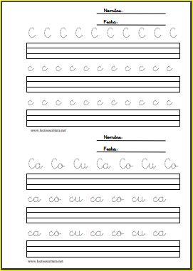 Aprendo a leer y a escribir. La C Aprendo a leer y a escribir. La C