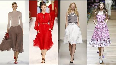 Falda Blanca Larga Combinar