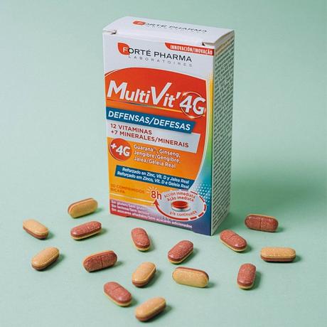 Recupera la Energía y Refuerza el Sistema Inmunológico con los Complementos Alimenticios de Forté Pharma multivit4g-defensas