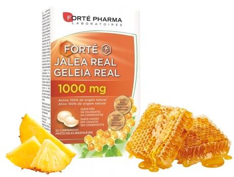 Recupera la Energía y Refuerza el Sistema Inmunológico con los Complementos Alimenticios de Forté Pharma jalea-real-comprimidos-sabor-piña