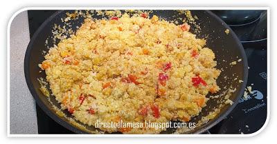 Cuscús de coliflor Cuscús de coliflor