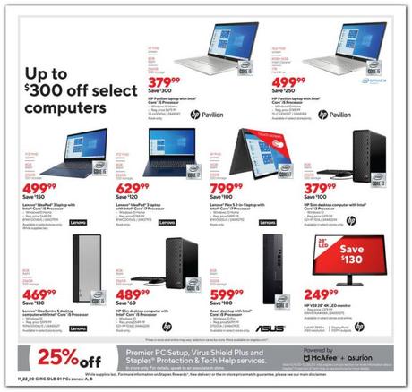 Mejores ofertas de Staples Black Friday 2020 (+ FOLLETO) 💻🎧 Staples Black Friday viernes negro 2020 (10)