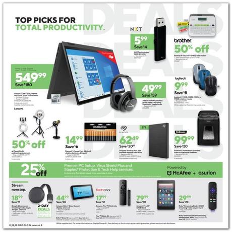 Mejores ofertas de Staples Black Friday 2020 (+ FOLLETO) 💻🎧 Staples Black Friday viernes negro 2020 (6)