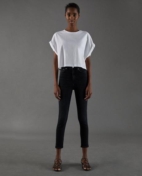 Falda Con Tirantes Mujer Zara