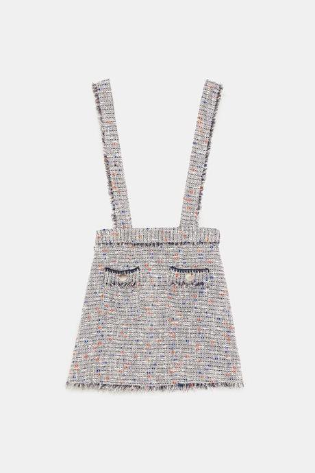 Falda Con Tirantes Mujer Zara