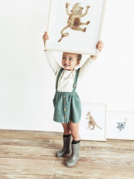 Falda Con Tirantes Mujer Zara