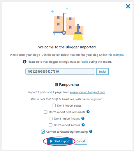 Cómo migrar de Blogger a WordPress Cómo migrar de Blogger a WordPress