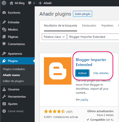 Cómo migrar de Blogger a WordPress Cómo migrar de Blogger a WordPress