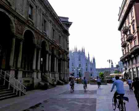 La Geometría en el Palazzo dei Giureconsulti de Milán