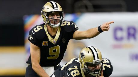 Drew Brees podría estar fuera un par de semanas Drew Brees Saints Week 5