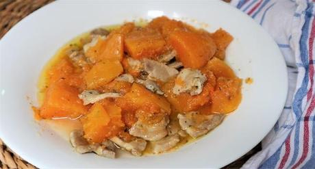 Calabaza con Panceta en la Olla GM Cómo preparar calabaza en la olla gm