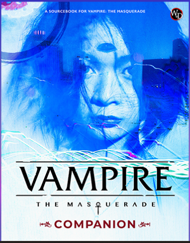 Portada del Vampire: the Masquerade Companion, mostrada