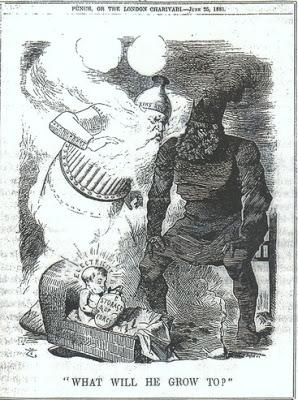 LA ELECTRICIDAD, NUEVA FUENTE DE ENERGÍA DE LA SEGUNDA FASE DE LA REVOLUCIÓN INDUSTRIAL (II): CARICATURA DEL REY CARBÓN ANTE EL NACIMIENTO DE LA ELECTRICIDAD LA ELECTRICIDAD, NUEVA FUENTE DE ENERGÍA DE LA SEGUNDA FASE DE LA REVOLUCIÓN INDUSTRIAL (II): CARICATURA DEL REY CARBÓN ANTE EL NACIMIENTO DE LA ELECTRICIDAD