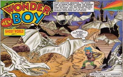 Pixelsaurios en viñetas