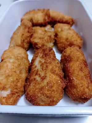 Croquetas de pollo caseras sin alérgenos Croquetas de pollo caseras sin alérgenos
