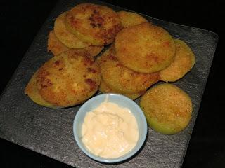 TOMATES VERDES FRITOS VEGANOS