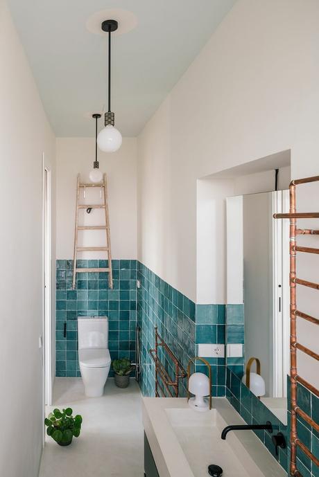 triplex Madrid piso con vistas Madrid Madrid interiors estilo nórdico decoración nórdica decoración con color decoración colorida decoración colores cozy decor colorfull decor charming decor casa en Madrid  