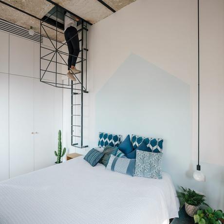 triplex Madrid piso con vistas Madrid Madrid interiors estilo nórdico decoración nórdica decoración con color decoración colorida decoración colores cozy decor colorfull decor charming decor casa en Madrid  