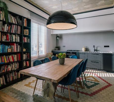 triplex Madrid piso con vistas Madrid Madrid interiors estilo nórdico decoración nórdica decoración con color decoración colorida decoración colores cozy decor colorfull decor charming decor casa en Madrid  