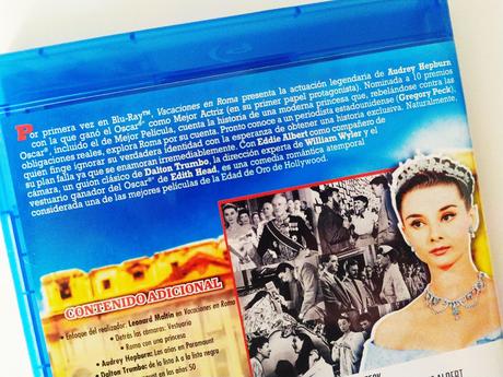 Foto reportaje de VACACIONES EN ROMA en Blu-ray