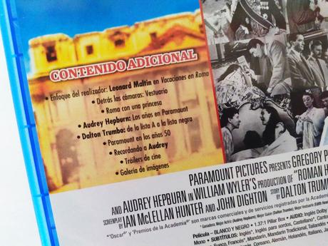 Foto reportaje de VACACIONES EN ROMA en Blu-ray