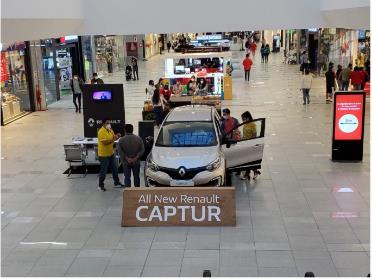 RENAULT PRESENTA SU PORTAFOLIO DE VEHÍCULOS EN EL PASEO SHOPPING DE AMBATO