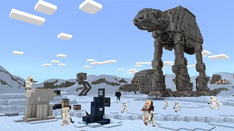 Microsoft lanzó el paquete DLC oficial de Star Wars para Minecraft