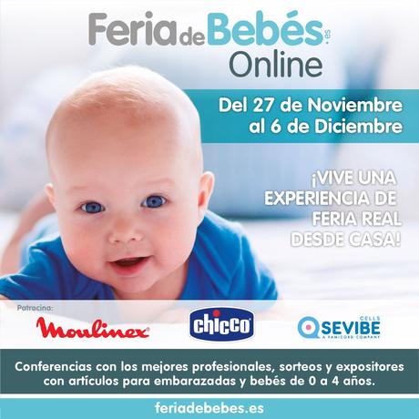 La primera feria de bebés online de España, se celebrará del 27 de noviembre al 6 de diciembre