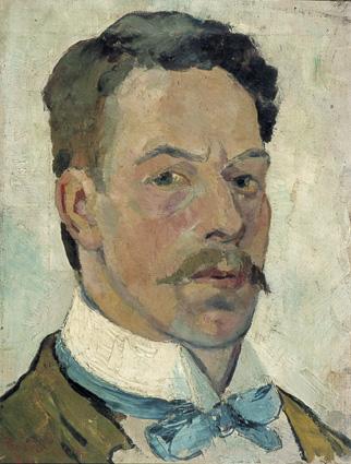 Theo_van_Doesburg_self-portrait_1913 El matemático detrás del movimiento “De Stijl”