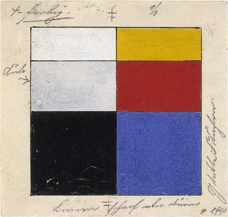 Theo_van_Doesburg_Sketch_for_Das_elementare_Ausdrucksmittel_der_Malerei El matemático detrás del movimiento “De Stijl”
