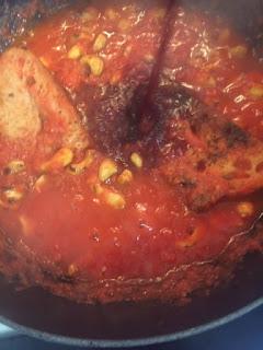 POLLO AL HORNO CON SALSA DE ANACARDOS POLLO AL HORNO CON SALSA DE ANACARDOS