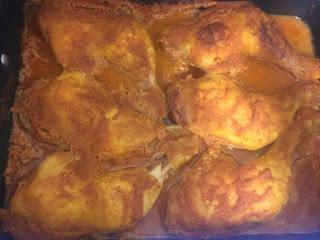 POLLO AL HORNO CON SALSA DE ANACARDOS POLLO AL HORNO CON SALSA DE ANACARDOS