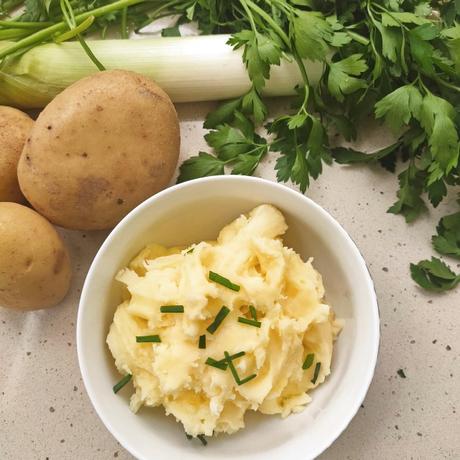 Puré de patata con thermomix, receta básica y sencilla