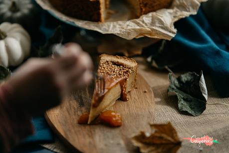 Tarta especiada de calabaza