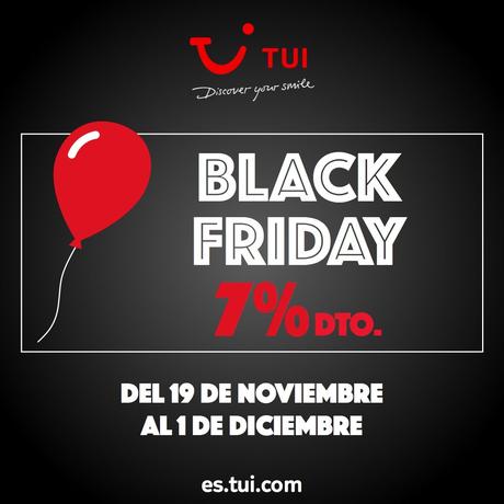 TUI celebra Black Friday con un descuento del 7%  en toda la programación
