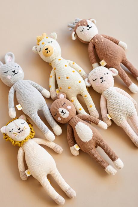 Knit a Buddy,  peluches y mordedores sostenibles