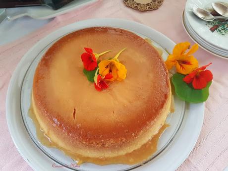 Flan de calabaza Flan de calabaza