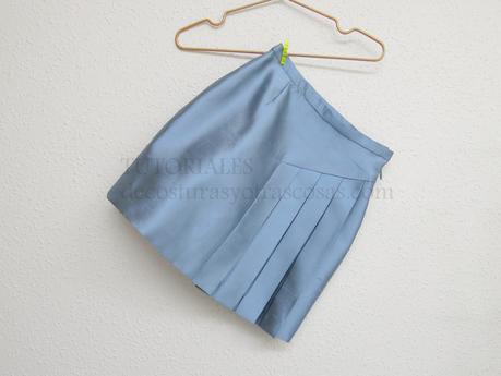 Patron Falda Recta Sin Pinzas
