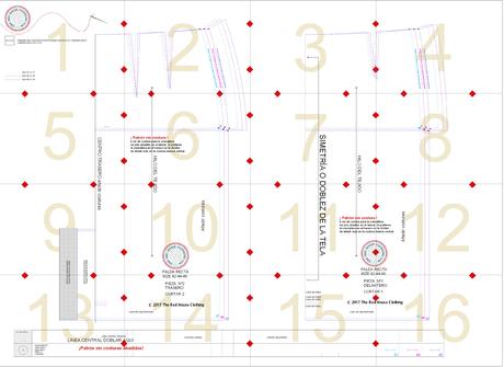 Patron Falda Recta Sin Pinzas