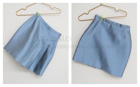 Patron Falda Recta Sin Pinzas