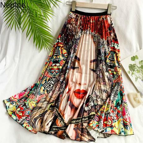 Falda Plisada Dibujos Animados