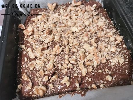 Brownie de chocolate y dulce de leche Brownie de chocolate y dulce de leche