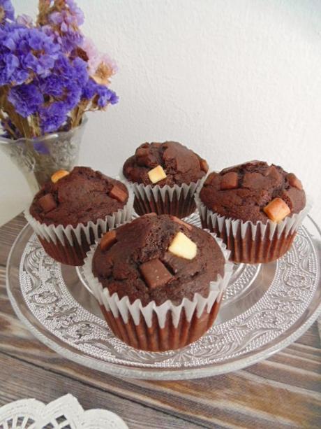 Muffins extra de chocolate al aove