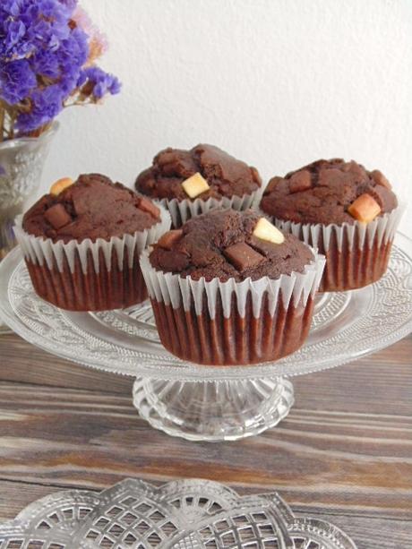 Muffins extra de chocolate al aove