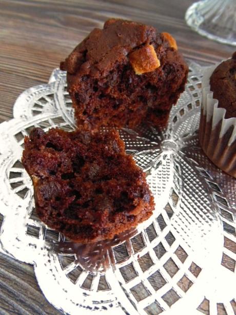 Muffins extra de chocolate al aove Muffins extra de chocolate al aove