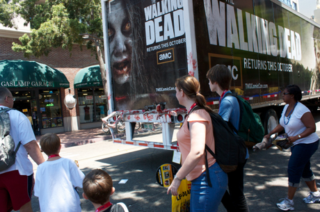 Escalofriante camión de The Walking Dead Escalofriante camión de The Walking Dead