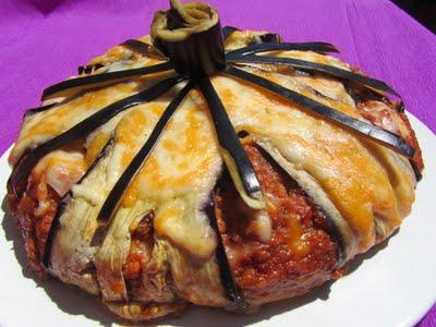 CHARLOTA DE BERENJENAS