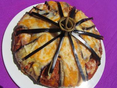 CHARLOTA DE BERENJENAS